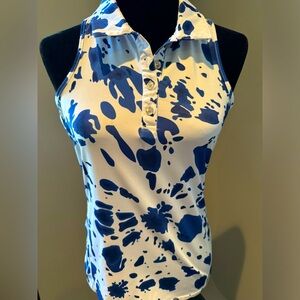 Women’s racer-back golf top